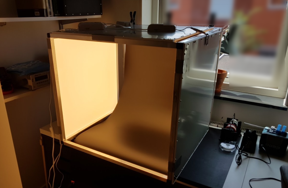 Second lightbox, fully assembled