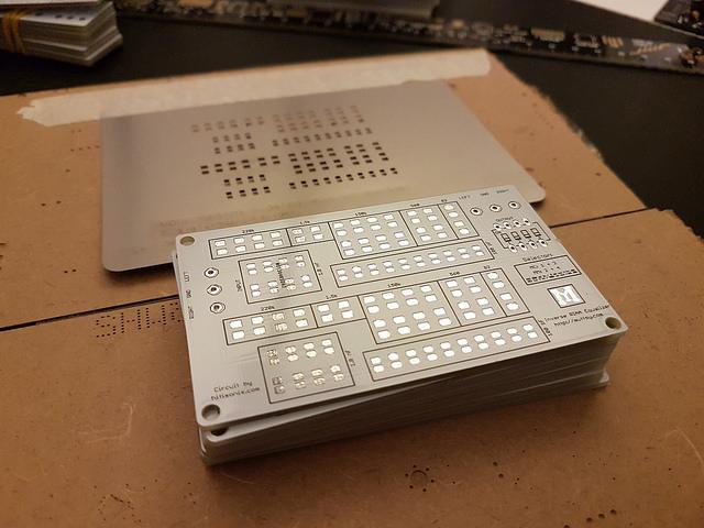 Inverse RIAA PCBs and stencil