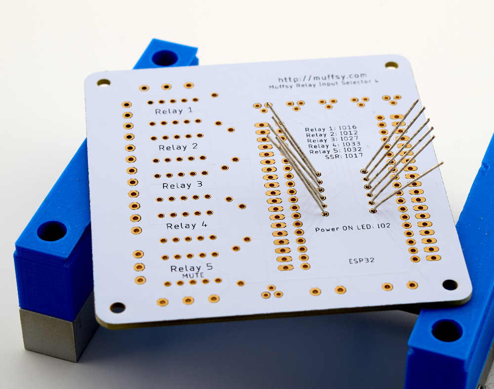 Muffsy Relay Input Selector - Resistors