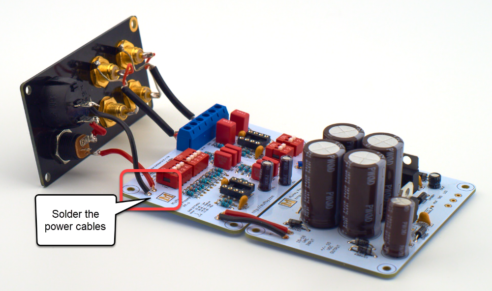 hookup phono preamp