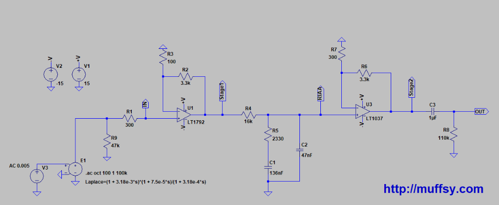 Muffsy LTSpice Simulation