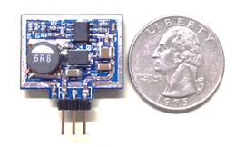 Step-down converter - Size comparison