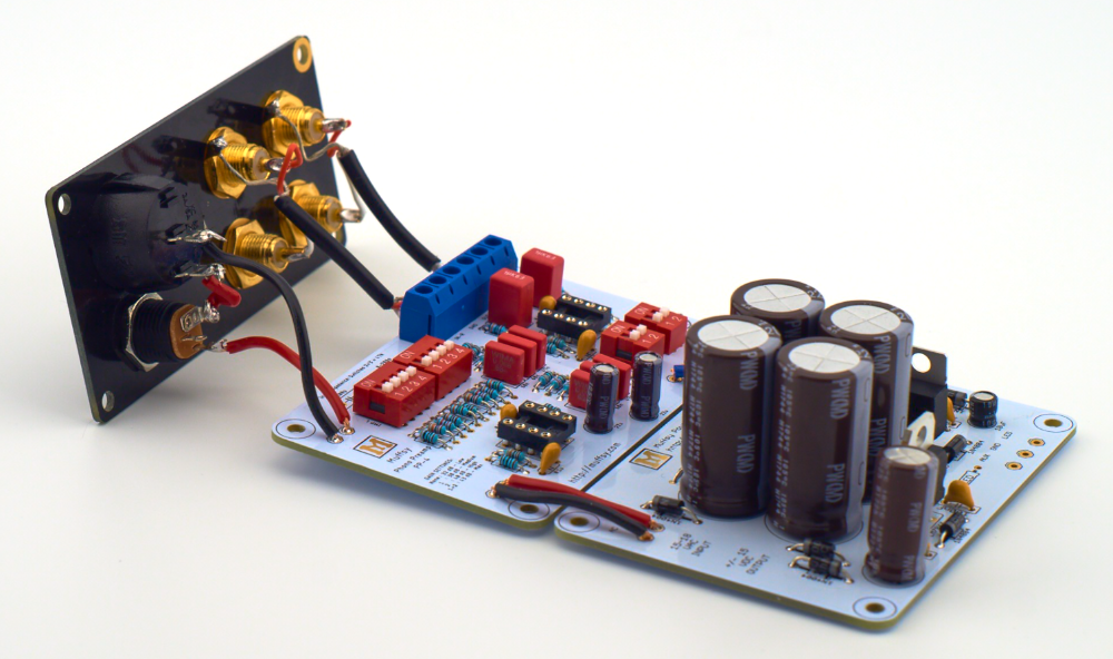 Presenting: Muffsy Phono Preamp PP-4/Power Supply v4 (and even a new back panel)