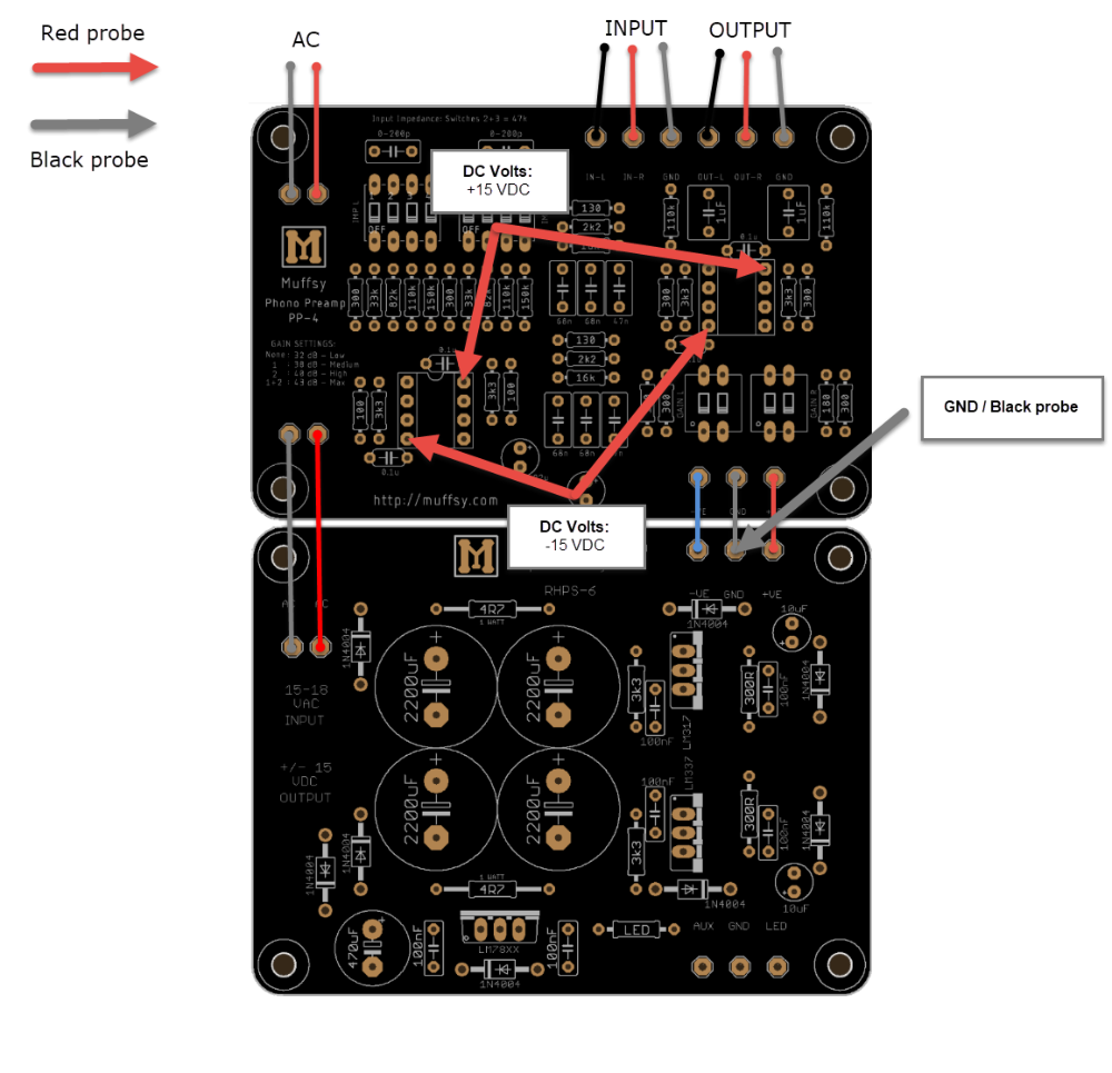 Troubleshooting the Muffsy Phono Preamp