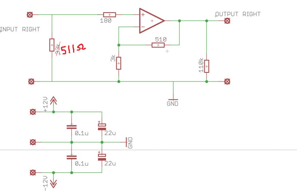 Op amp test rig - Schematic